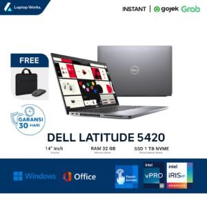 Dell Latitude 5420 Touchscren I5 Gen 11 RAM 16GB SSD 1TB NVME