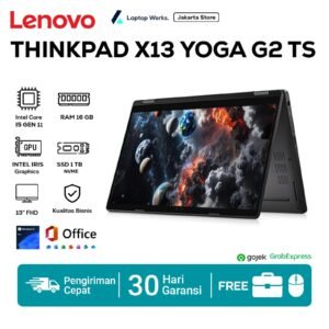 Lenovo Thinkpad X13 Yoga G2 Touchscreen Core I5 gen 11 Ram 8GB Ssd 512GB NVME