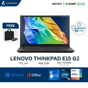 Lenovo Thinkpad E15 G2 TS Core I7 Gen 11 Ram 16GB Ssd 1TB NVME