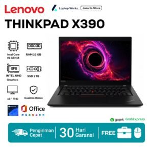 Lenovo ThinkPad X390 i5 Gen 8 | RAM 16GB SSD 512GB