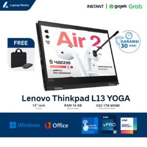 Lenovo Thinkpad L13 YOGA Gen 2 Core I5 Gen 11 RAM 16 GB SSD 1 TB NVME