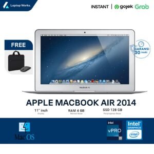 Macbook AIr 2014 Core I5 RAM 4GB SSD 128GB