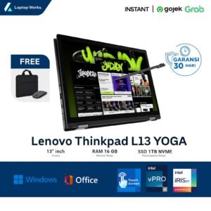 Lenovo Thinkpad L13 YOGA Gen 3 I5 Gen 12 Ram 16gb Ssd 1 TB NVME