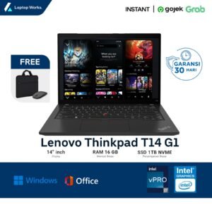 Lenovo Thinkpad T14 G1 Core I7 Gen 10 Ram 32GB Ssd 1TB NVME