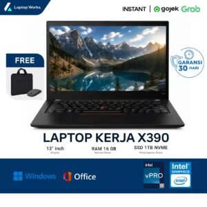 Lenovo Thinkpad X390 Core i5 Gen 8 | RAM 8GB SSD 512GB