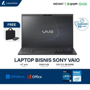 Sony Vaio Core I5 Gen 10 RAM 8GB SSD 512GB NVME