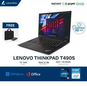 Lenovo Thinkpad T490S I7 Gen 8 | Ram 32 Gb Ssd 1 TB NVME