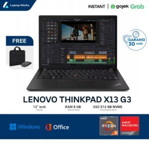 Lenovo Thinkpad X13 G3 AMD RYZEN 5 PRO 6650U Ram 8GB Ssd 1TB NVME