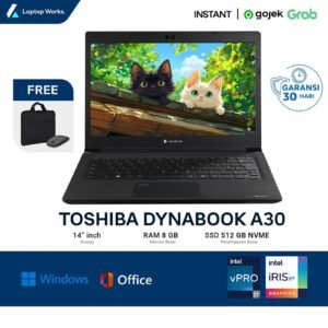 Toshiba Dynabook Tecra A30 Core I7 Gen 11 Ram 16GB SSD 1TB NVME