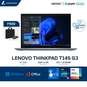 Lenovo Thinkpad T14s G3 TS Core I7 Gen 12 Ram 32GB Ssd 1TB NVME