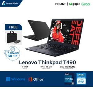 Lenovo Thinkpad T490 I7 gen 8 Ram 16Gb Ssd 1Tb NVME