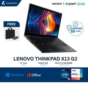 Lenovo Thinkpad X13 G2 CORE I5 GEN 11 IRIS XE RAM 16GB SSD 1TB