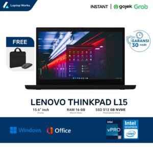 Lenovo Thinkpad L15 Core I5 Gen 10 RAM 16 GB SSD 1 TB NVME