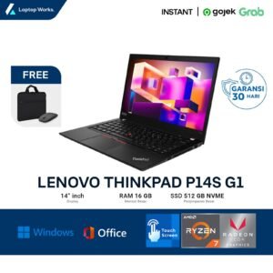 Lenovo ThinkPad P14S Touchscreen Amd Ryzen 7 RAM 16GB SSD NVME 1TB