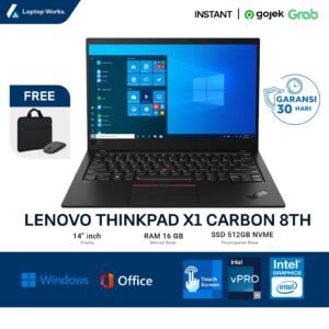 Lenovo Thinkpad X1 Carbon 8th TS Core I5 Gen 10 Ram 16 Gb Ssd 1 TB