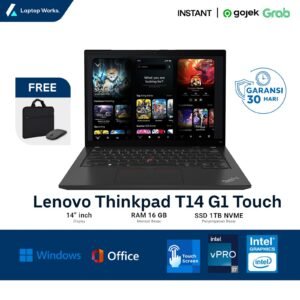 Lenovo Thinkpad T14 Touchscreen Core I7 Gen 10 Ram 16 Gb Ssd 1TB NVME