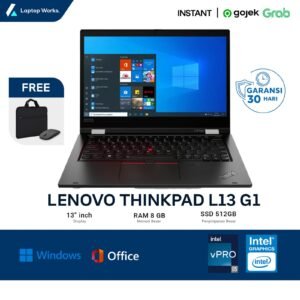 Lenovo Thinkpad L13 G1 Core I5 Gen 10 RAM 16 GB SSD 256 GB