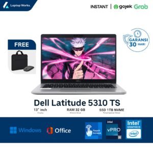 Dell Latitude 5310 Touchcsreen I5 Gen 10 RAM 32GB SSD 1TB