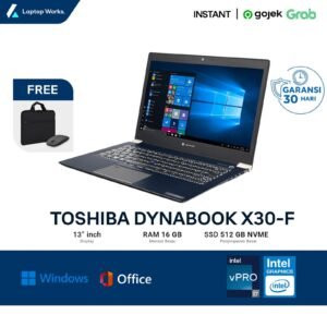 Toshiba Dynabook X30F Core I7 Gen 8 Ram 16GB SSD 1TB NVME