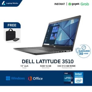 Dell Latitude 3510 Core I5 Gen 10 Ram 16gb Ssd 512gb NVME