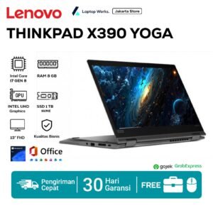 Laptop Lenovo Thinkpad X390 YOGA 2in1 Core I7 Gen 8 | RAM 16GB SSD 1TB NVME