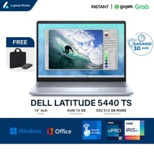 Dell Latitude 5440 TS Core I7 Gen 13 Ram 16 GB Ssd 1TB NVME